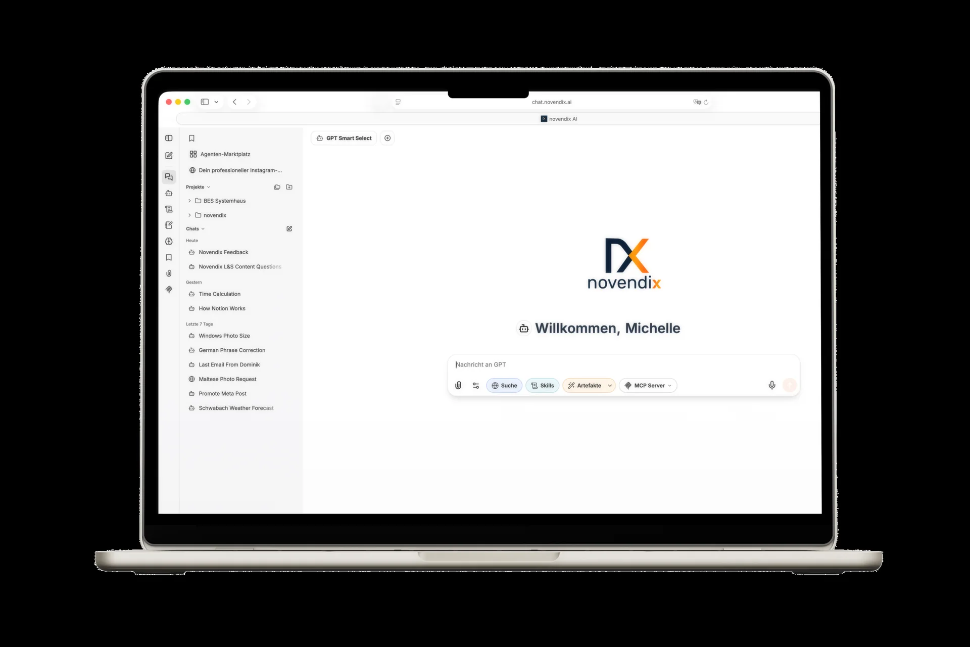 Zugriff über den Browser