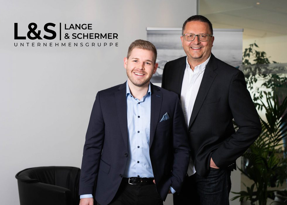 Die Geschäftsführer der L&S Unternehmensgruppe: Dominik Lange und Christian Schermer